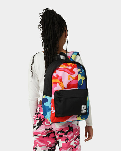 Herschel Supply Co. Andy Warhol X Herschel Supply Co. Classic XL Backpack Pink Camo/Blue
