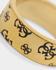 Guess Mainline 4G 8mm Ring Gold
