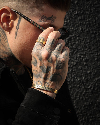 Guess Mainline Peony 8mm Bracelet Gold