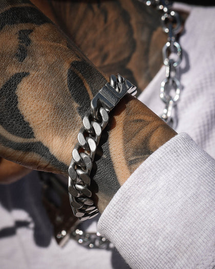 Guess Mainline Curb 4DC 12mm Bracelet Steel