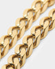 Guess Mainline Curb 4DC 12mm Bracelet Gold