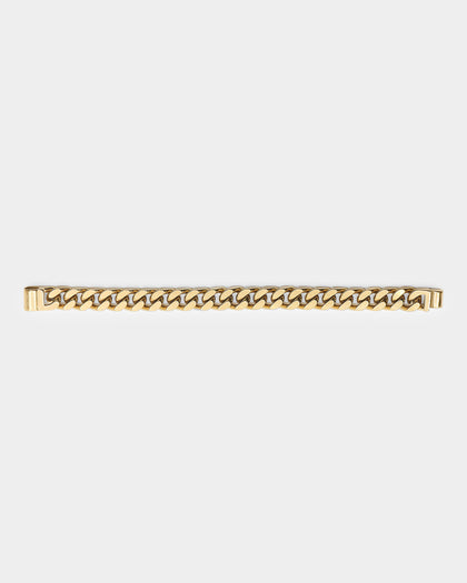 Guess Mainline Curb 4DC 12mm Bracelet Gold