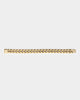 Guess Mainline Curb 4DC 12mm Bracelet Gold