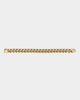 Guess Mainline Curb EG Peony 12mm Bracelet Gold