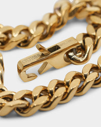 Guess Mainline 23" 8mm Curb Chain Necklace Gold