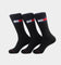 Tommy Jeans 3 Pack Athletic Crew Socks Black