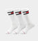Tommy Jeans 3 Pack Athletic Crew Socks White