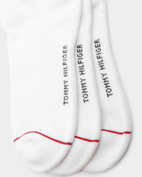 Tommy Jeans 3 Pack Athletic Crew Socks White