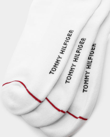 Tommy Jeans 3 Pack Quarter Socks Black