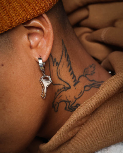 Vitaly Unisex Entry Earring Stainless Steel