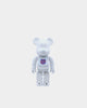 Medicom Toys Be@Rbrick 20th Anniversary Edition 400% Figure White Chrome