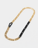 Wild For The Weekend Carabiner Chain Necklace Gold/Black