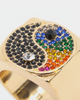 Wild For The Weekend Freerider Yin Yang Ring (Medium) Gold