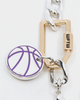 Wild For The Weekend Slam Dunk Basketball Bracelet Silver/Gold