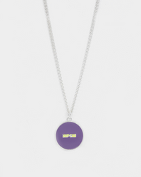 Wild For The Weekend Slam Dunk Basketball Necklace Silver