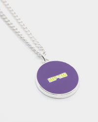Wild For The Weekend Slam Dunk Basketball Necklace Silver