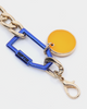 Wild For The Weekend Slam Dunk Basketball Bracelet Gold/Blue