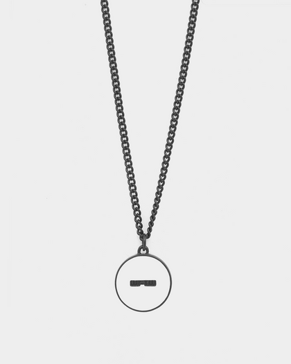 Wild For The Weekend Slam Dunk Basketball Necklace Black
