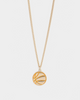 Wild For The Weekend Slam Dunk Basketball Necklace Gold