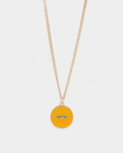 Wild For The Weekend Slam Dunk Basketball Necklace Gold