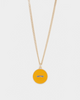 Wild For The Weekend Slam Dunk Basketball Necklace Gold