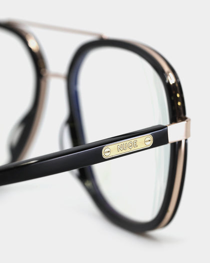 NUQE Men's Lee Bluelight Glasses Black/Bluelight