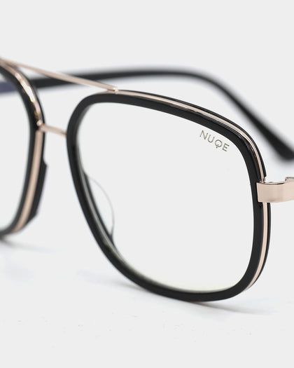 NUQE Men's Lee Bluelight Glasses Black/Bluelight