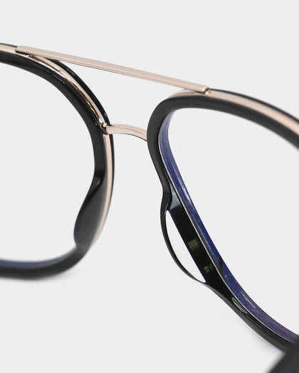 NUQE Men's Lee Bluelight Glasses Black/Bluelight