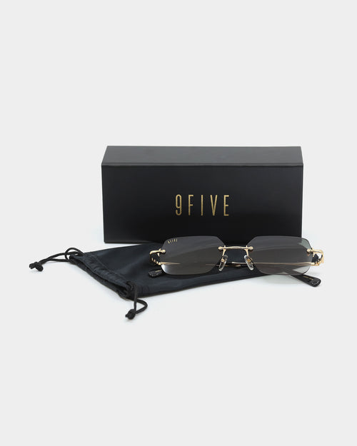 9FIVE Men's Clarity Gradient Sunglasses Black/Gold