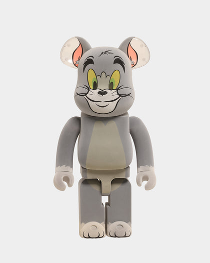 Medicom Toy Be@rbrick x Tom Flocky Version 1000% Grey