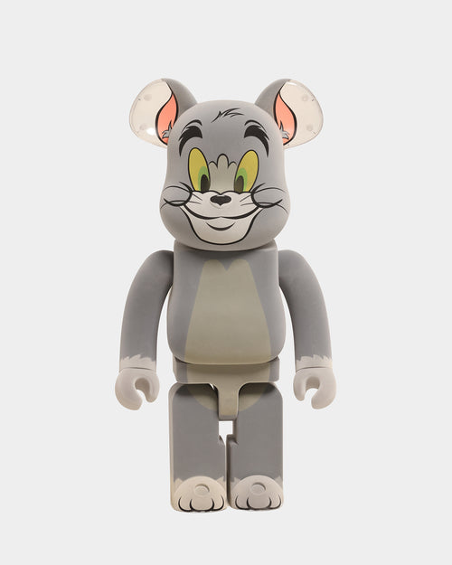 Medicom Toy Be@rbrick x Tom Flocky Version 1000% Grey