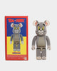 Medicom Toy Be@rbrick x Tom Flocky Version 1000% Grey