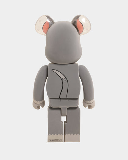 Medicom Toy Be@rbrick x Tom Flocky Version 1000% Grey