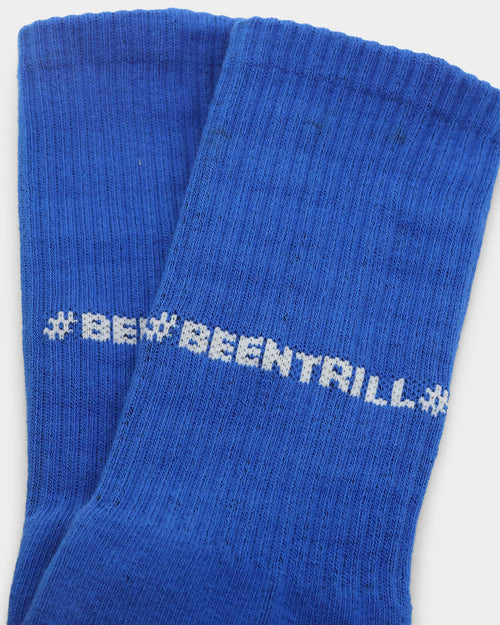 Been Trill Generation Socks Cobalt Blue