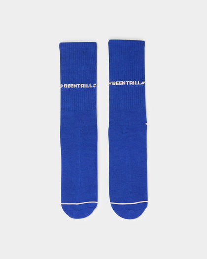 Been Trill Generation Socks Cobalt Blue