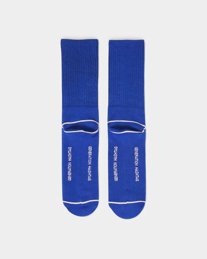 Been Trill Generation Socks Cobalt Blue