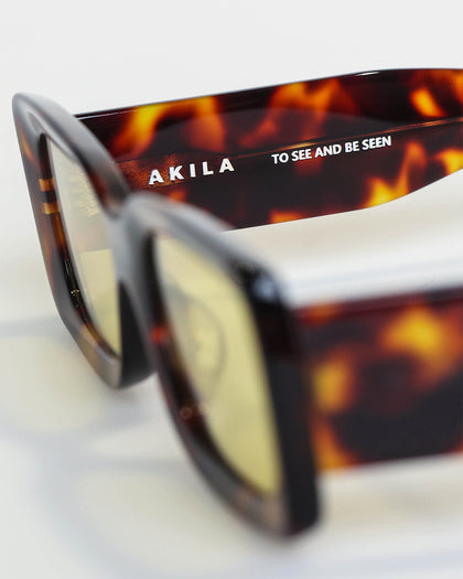 Akila Men's Verve 2.0 Sunglasses Tortoise/Yellow