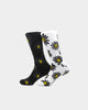 Goat Crew 2 Pack Smiley Socks Black/White/Yellow