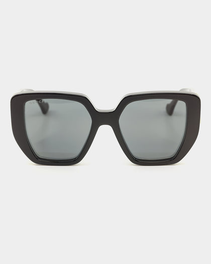 Gucci GG0956S-003 54 Sunglasses Black/Black/Grey