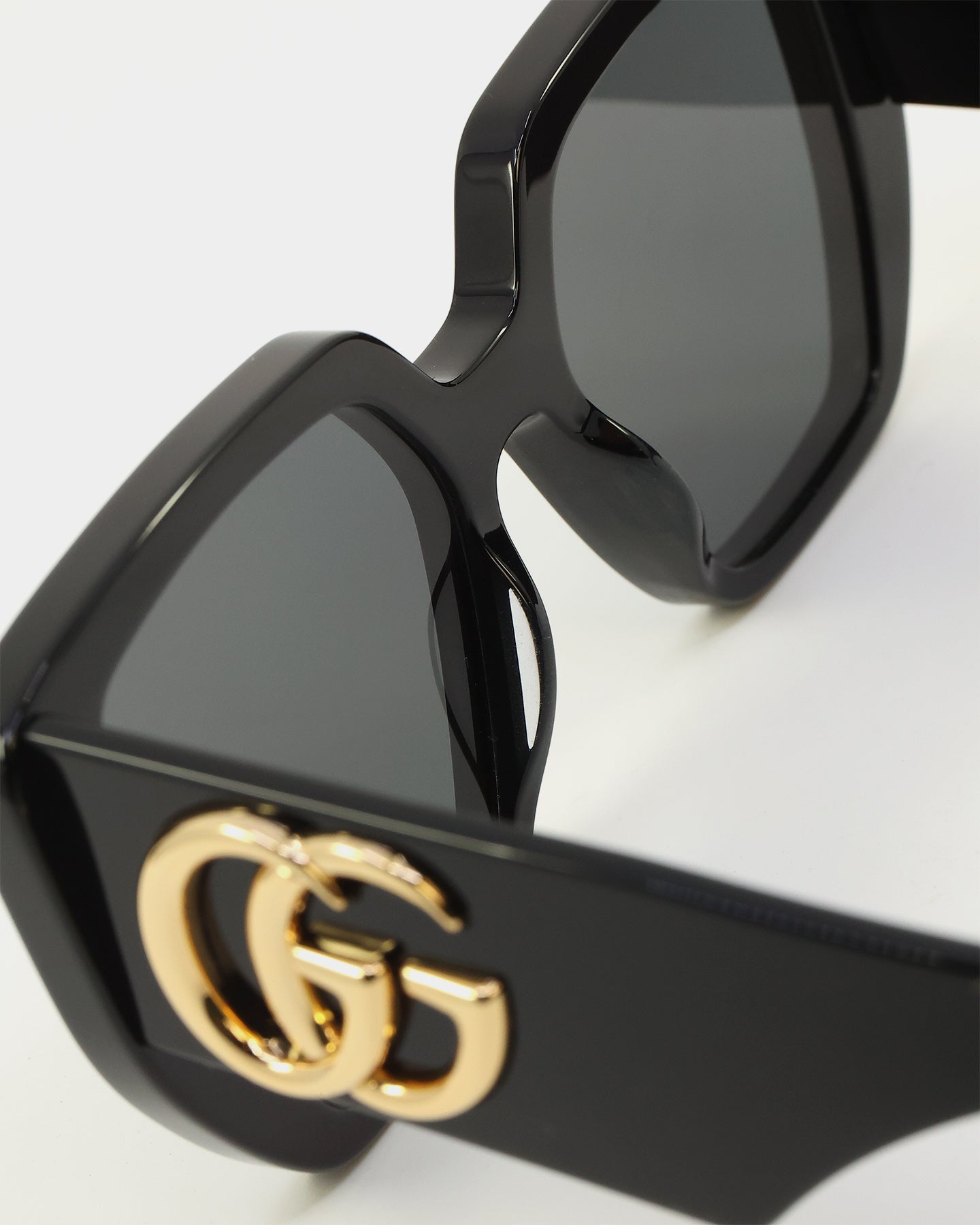 Gucci GG0956S-003 54 Sunglasses Black/Black/Grey | Culture Kings US