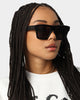 Gucci 55 Sunglasses Black/Black/Grey