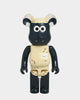 Medicom Toy Be@rbrick X Shaun The Sheep Shaun 1000% Figure Black/White