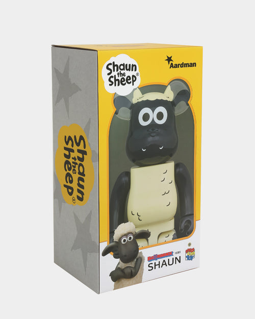 Medicom Toy Be@rbrick X Shaun The Sheep Shaun 1000% Figure Black/White