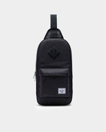 Herschel Bag Co Heritage Shoulder Bag Black Crosshatc