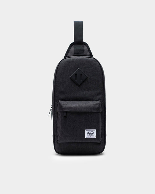 Herschel Bag Co Heritage Shoulder Bag Black Crosshatc