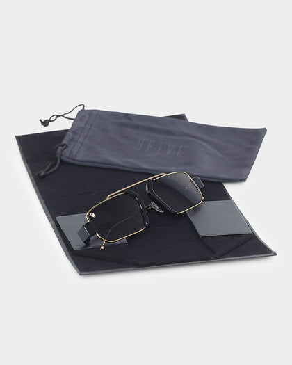 9FIVE The Logan Sunglasses Black/Gold