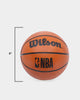 Wilson NBA Forge Acrylic Mini Hoop: Black Colour +30 NBA Team Stickers Multi-coloured