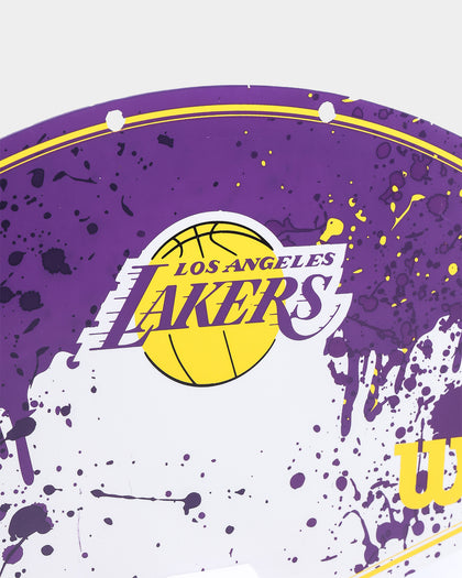 Wilson Los Angeles Lakers NBA Team Mini Hoop Multi-coloured
