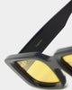 NUQE Fragment Sunglasses Black/Yellow