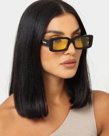NUQE Fragment Sunglasses Black/Yellow